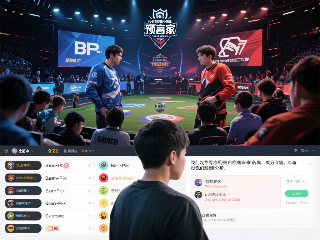 以某次世界赛为例，有玩家通过深入分析两支队伍的BP