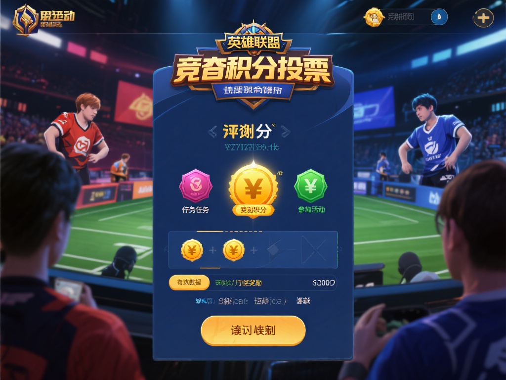 竞猜积分投注是英雄联盟官方推出的一种互动机制，玩家