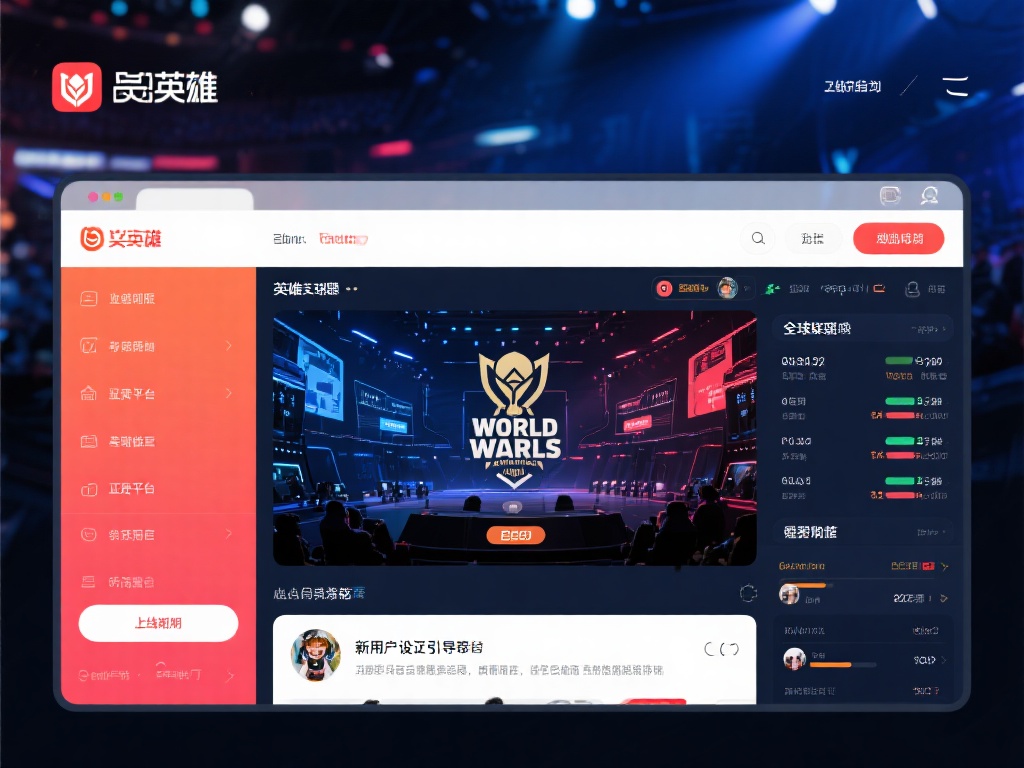 以某知名电竞平台为例，其在上线初期就因与英雄联盟全