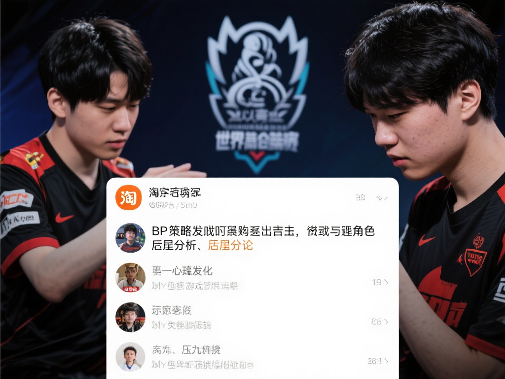 以最近的一次世界赛为例，贴吧中关于某支战队失利的原